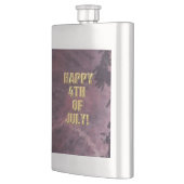 Feuerwerk 16 4. Juli Edelstahlkolben Flachmann (Links)