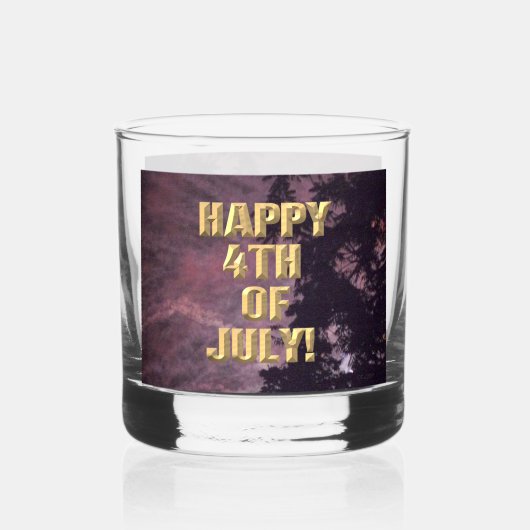 Feuerwerk 16 4. Juli Felsen Glas (Vorderseite)