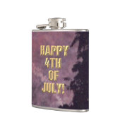 Feuerwerk 16 4. Juli umhüllter Kolben Flachmann (Links)