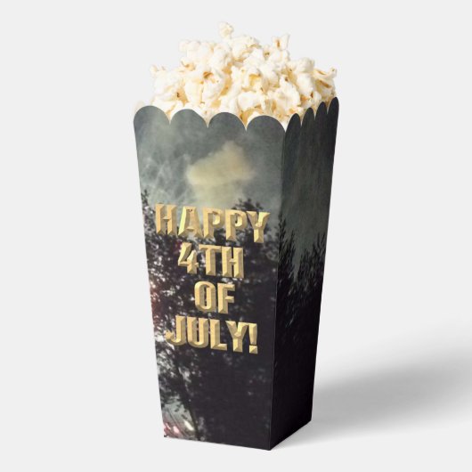 Feuerwerk 17 4. Juli Popcorn Boxen Geschenkschachtel (Geplatzt)