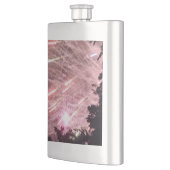 Feuerwerk 17 Messkolben aus rostfreiem Stahl Flachmann (Links)