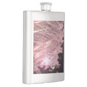 Feuerwerk 17 Messkolben aus rostfreiem Stahl Flachmann (Rechts)