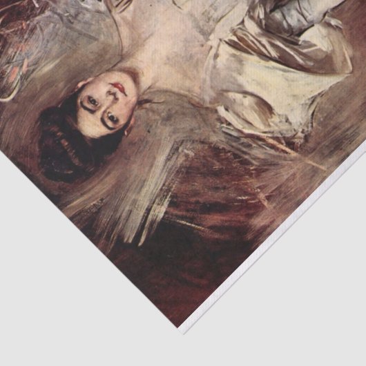 Feuerwerk (1890) von Giovanni Boldini Seidenpapier (Ausschnitt)