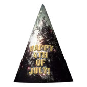 Feuerwerk 18 4. Juli Party Hut Partyhütchen (Vorderseite)