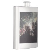 Feuerwerk 18 Messkolben aus rostfreiem Stahl Flachmann (Rechts)