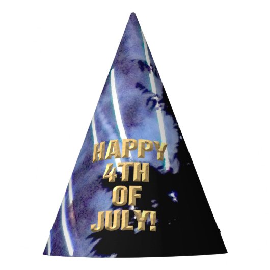 Feuerwerk 1 4. Juli Party Hut Partyhütchen (Vorderseite)