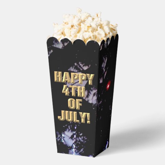 Feuerwerk 1 4. Juli Popcorn-Boxen Geschenkschachtel (Geplatzt)