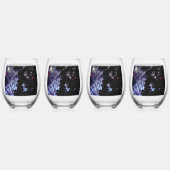 Feuerwerk 1 4. Juli Weingläser Set 4 Weinglas Ohne Stiel (Hinten)