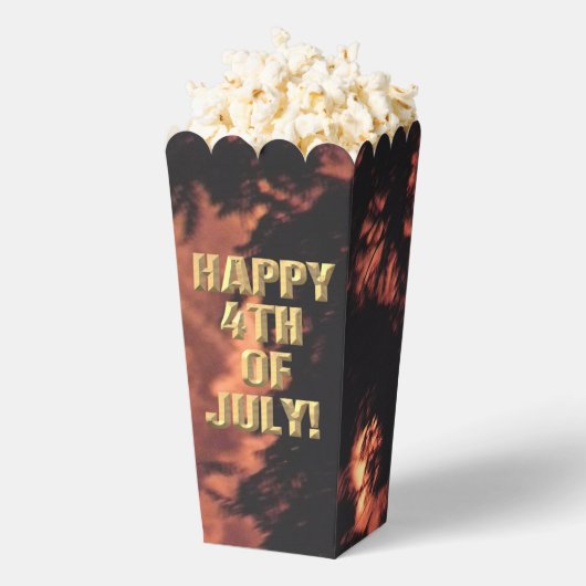 Feuerwerk 20 4. Juli Popcorn-Boxen Geschenkschachtel (Geplatzt)