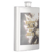 Feuerwerk 2 4. Juli Edelstahlkolben Flachmann (Rechts)