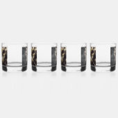 Feuerwerk 2 4. Juli Felsbrille Set 4 Whiskyglas (Links)