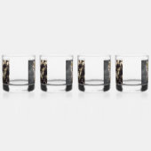 Feuerwerk 2 4. Juli Felsbrille Set 4 Whiskyglas (Rechts)