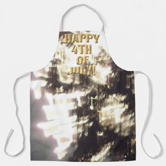 Feuerwerk 2 4. Juli Koch Schürze (Vorderseite)