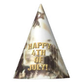 Feuerwerk 2 4. Juli Party Hut Partyhütchen (Vorderseite)