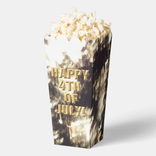 Feuerwerk 2 4. Juli Popcorn-Boxen Geschenkschachtel (Geplatzt)