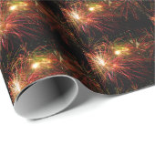 Feuerwerk 33 geschenkpapier (Rolleneckpunkt)