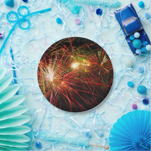 Feuerwerk 33 pappteller (Party)