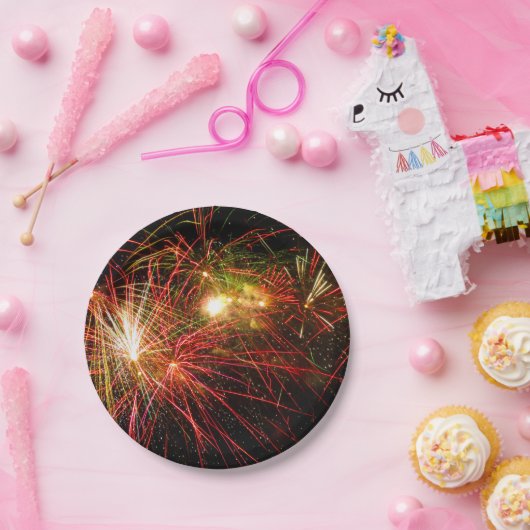 Feuerwerk 33 pappteller (Party)