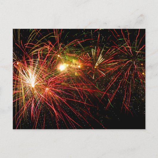 Feuerwerk 33 postkarte (Vorderseite)