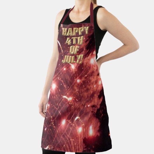 Feuerwerk 3 4. Juli Koch Schürze (InSitu)