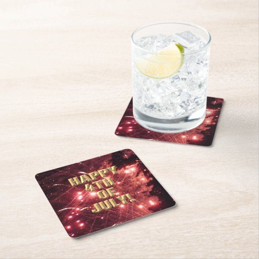 Feuerwerk 3. 4. Juli Untersetzer (Vor Ort)