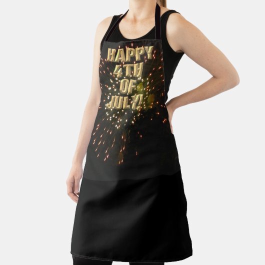 Feuerwerk 4 4. Juli Koch Schürze (InSitu)