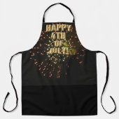 Feuerwerk 4 4. Juli Koch Schürze (Vorderseite)