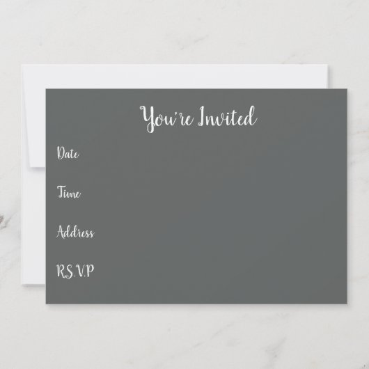 Feuerwerk 4. Juli Einladung (Rückseite)