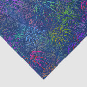 Feuerwerk 4. Juli farbiges Sommermuster Seidenpapier (Ausschnitt)