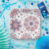 Feuerwerk 4. Juli Papierplatte Pappteller (Party)