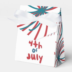 Feuerwerk 4. Juli Sterne BBQ Geburtstag      Geschenkschachtel