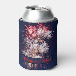 Feuerwerk 4. Juli Unabhängigkeitstag Dosenkühler