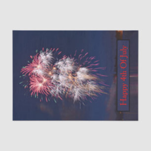 Feuerwerk 4. Juli Unabhängigkeitstag Seidenpapier