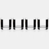 Feuerwerk 5 4. Juli Felsbrille Set von 4 Whiskyglas (Links)