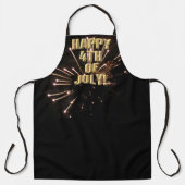 Feuerwerk 5 4. Juli Koch Schürze (Vorderseite)