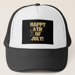 Feuerwerk 5 4. Juli LKW-Hut Truckerkappe