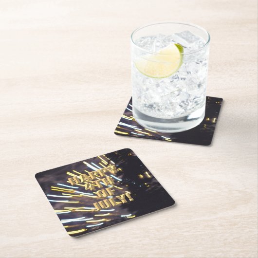 Feuerwerk 6 4. Juli Untersetzer Papier (Vor Ort)