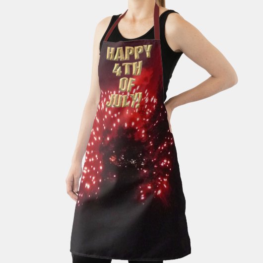 Feuerwerk 7 4. Juli Koch Schürze (InSitu)