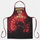 Feuerwerk 7 4. Juli Koch Schürze (Vorderseite)