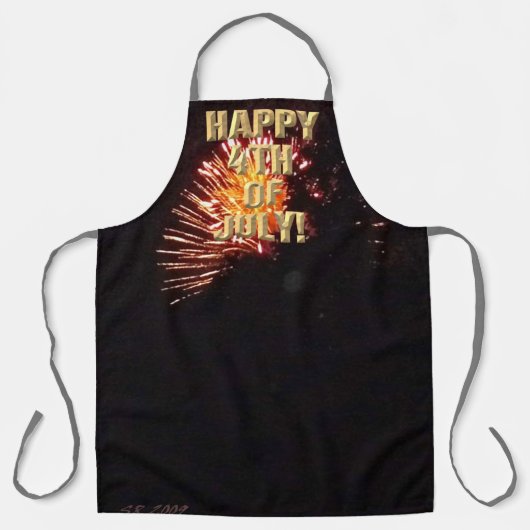 Feuerwerk 8 4. Juli Koch Schürze (Vorderseite)