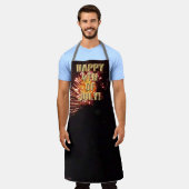 Feuerwerk 8 4. Juli Koch Schürze (Getragen)