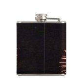 Feuerwerk 8 4. Juli umhüllter Kolben Flachmann (Rückseite)