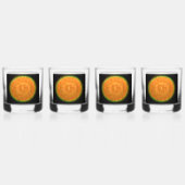 Feuerwerk 9 4. Juli Felsen Brille Set von 4 Whiskyglas (Hinten)