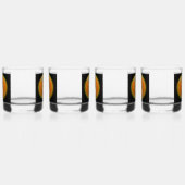 Feuerwerk 9 4. Juli Felsen Brille Set von 4 Whiskyglas (Rechts)