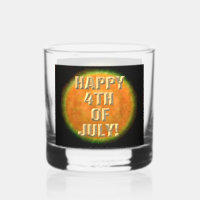 Feuerwerk 9 4. Juli Rockglas