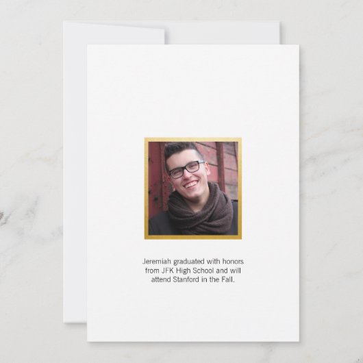 Feuerwerk Abschluss Annoucement Ankündigung (Rückseite)