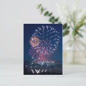 Feuerwerk ahoy! postkarte (Stehend Vorderseite)