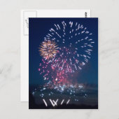 Feuerwerk ahoy! postkarte (Vorne/Hinten)