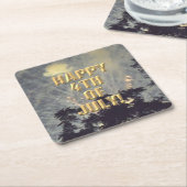 Feuerwerk am 19. 4. Juli Untersetzer (angewinkelt)