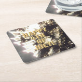 Feuerwerk am 24. Juli Untersetzer (angewinkelt)